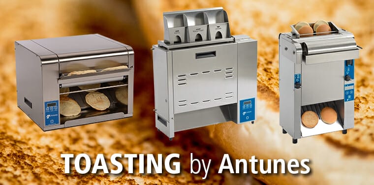 A.J Antunes Roundup Commercial Toaster Vertical Contact 25 Second Pass-Through Time Vct-25/9200620
